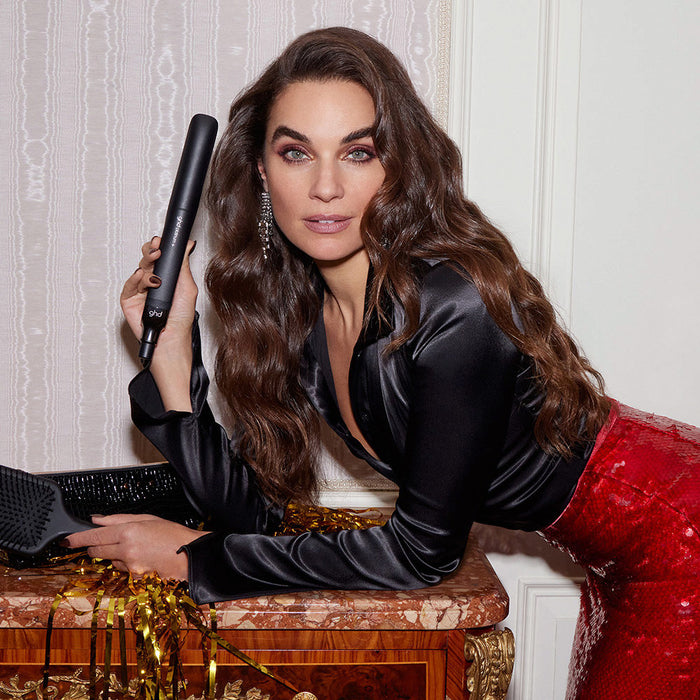 Ghd Gift Set Platinum+ - piastra e paddle brush