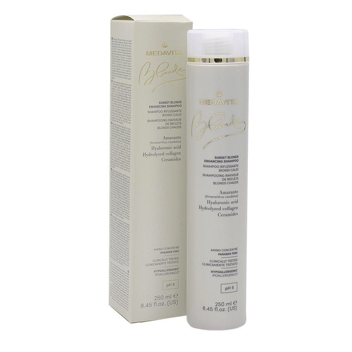 Medavita Blondie Sunset Shampoo Riflessante per Biondi Caldi 250ml
