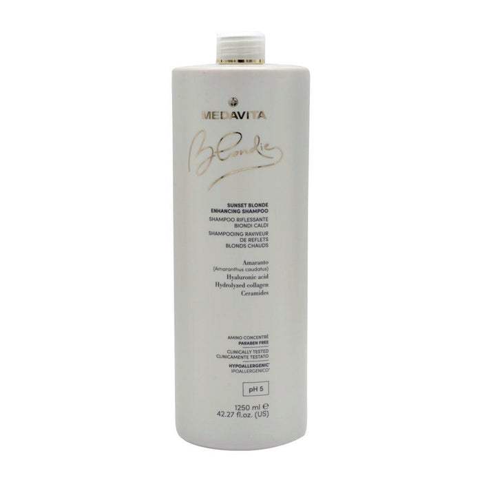 Medavita Blondie Sunset Shampoo Riflessante per Biondi Caldi 1250ml