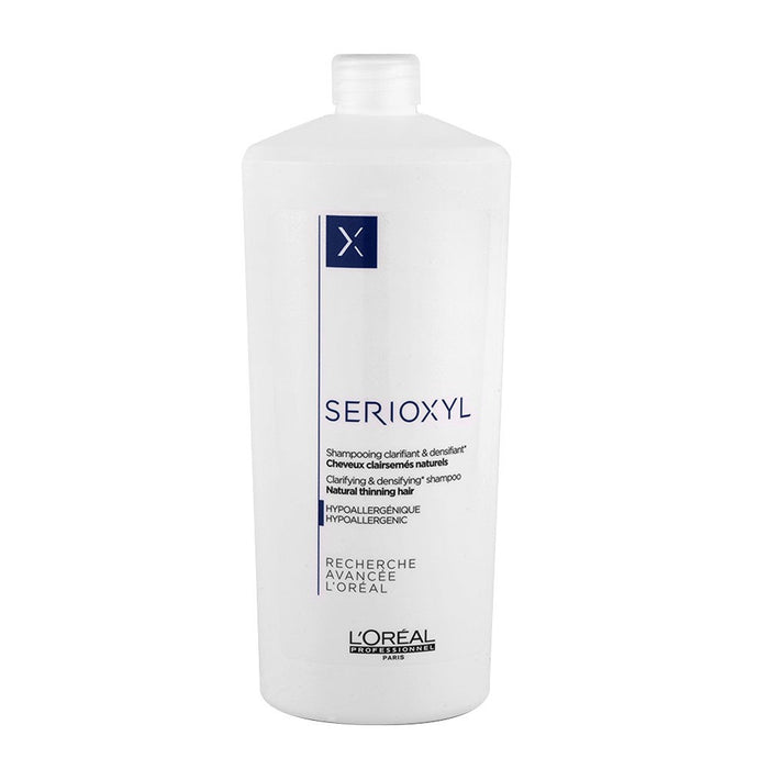 L'Oreal Serioxyl Clarifying densifying Shampoo capelli naturali 1000ml
